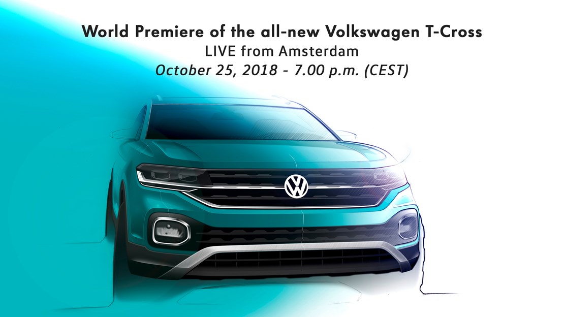 World Premiere of the new T-Cross – live from Amsterdam