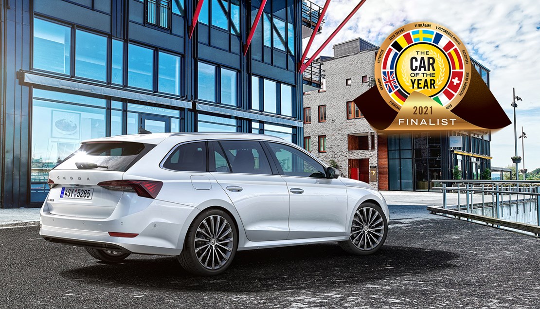 ŠKODA OCTAVIA nominata per il premio "Auto dell'anno 2021"