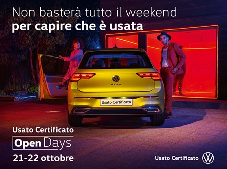 Open Days Volkswagen Usato Certificato